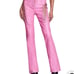I.AM.GIA Xenia Pants - Pink Faux Leather, Lace-Up