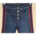 Veronica Beard Jeans Women’s 27x26 Carolyn 10 Baby Boot Red Side Stripes