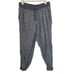 Athleta Womens 6 Gray Drawstring Cuffed Hem Cropped Ankle Bali Linen Pants