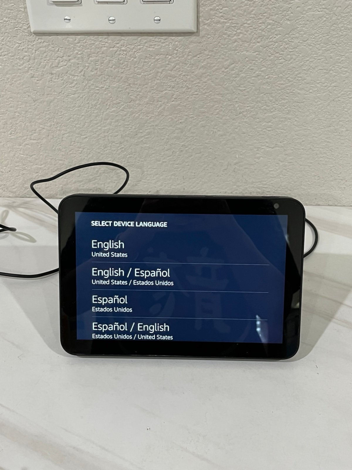 Amazon Echo Show 8 with Alexa C7H6N3 Charcoal Black
