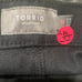 TORRID PERFECT SKINNY FAUX LEATHER MID RISE PANT SIZE 10