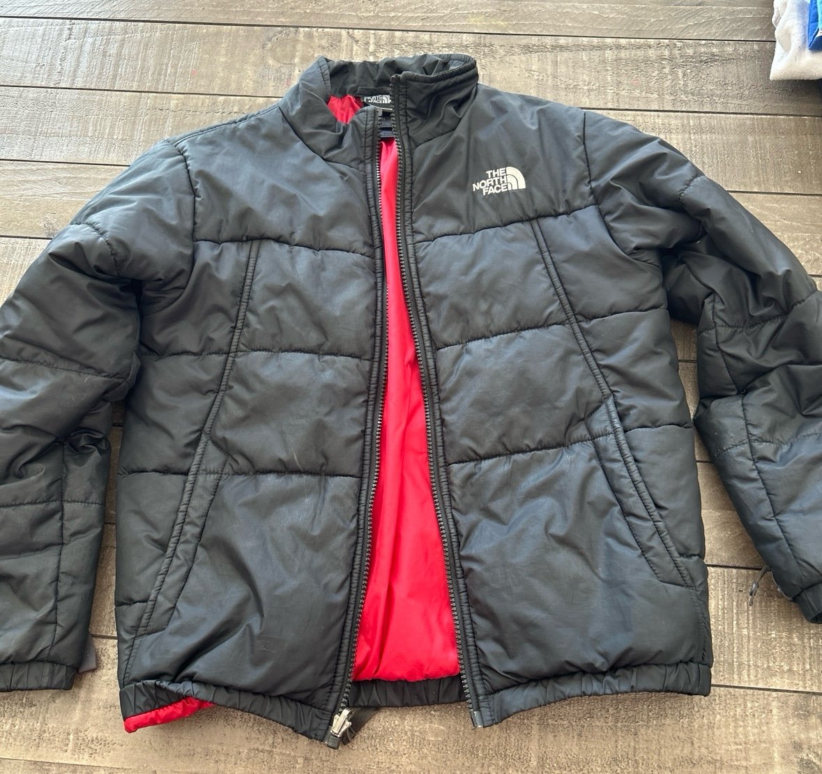 North Face Black Coat size Youth Medium