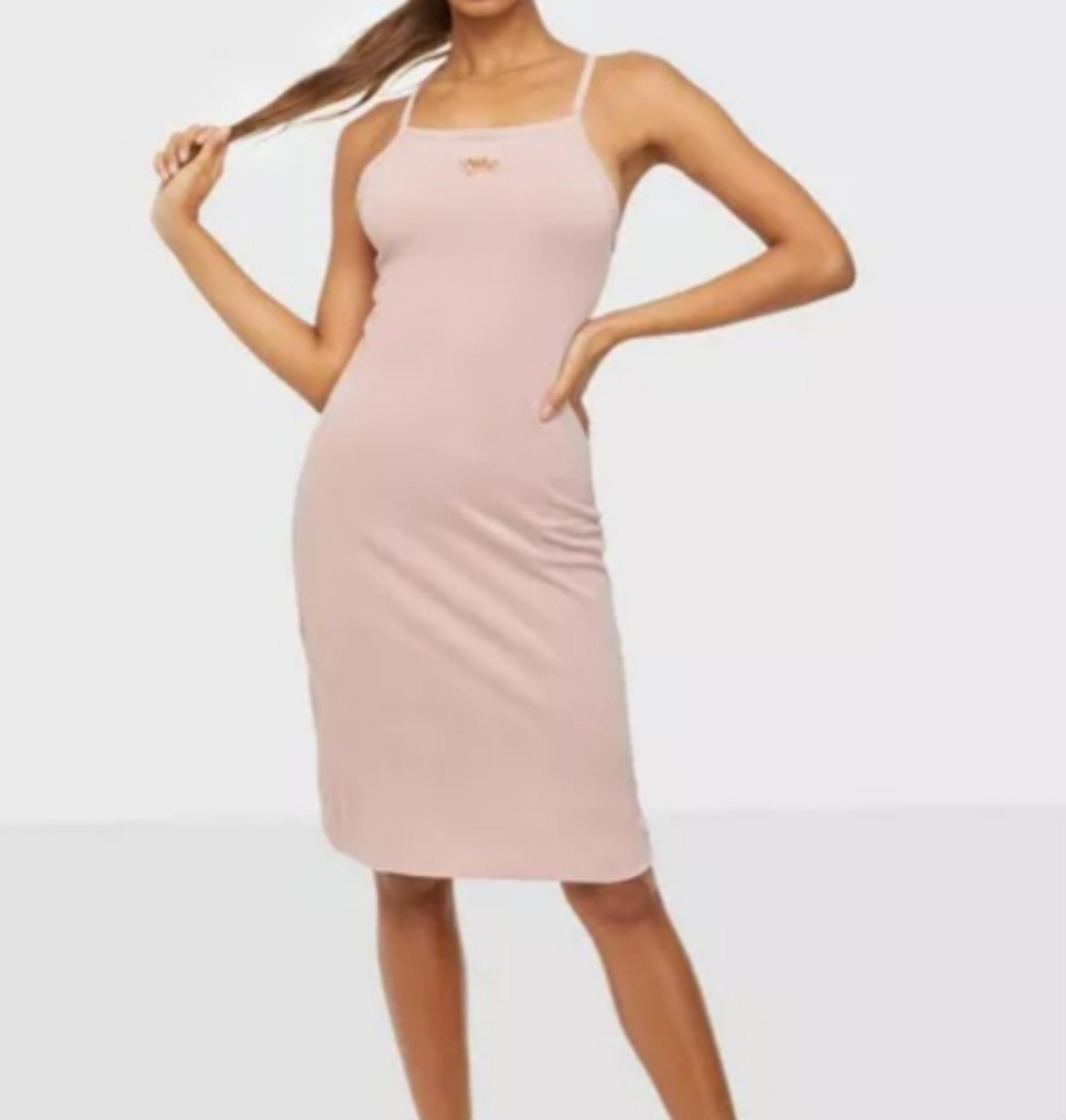 Nwt Nike NSW Femme Pink Tank Dress L NWT