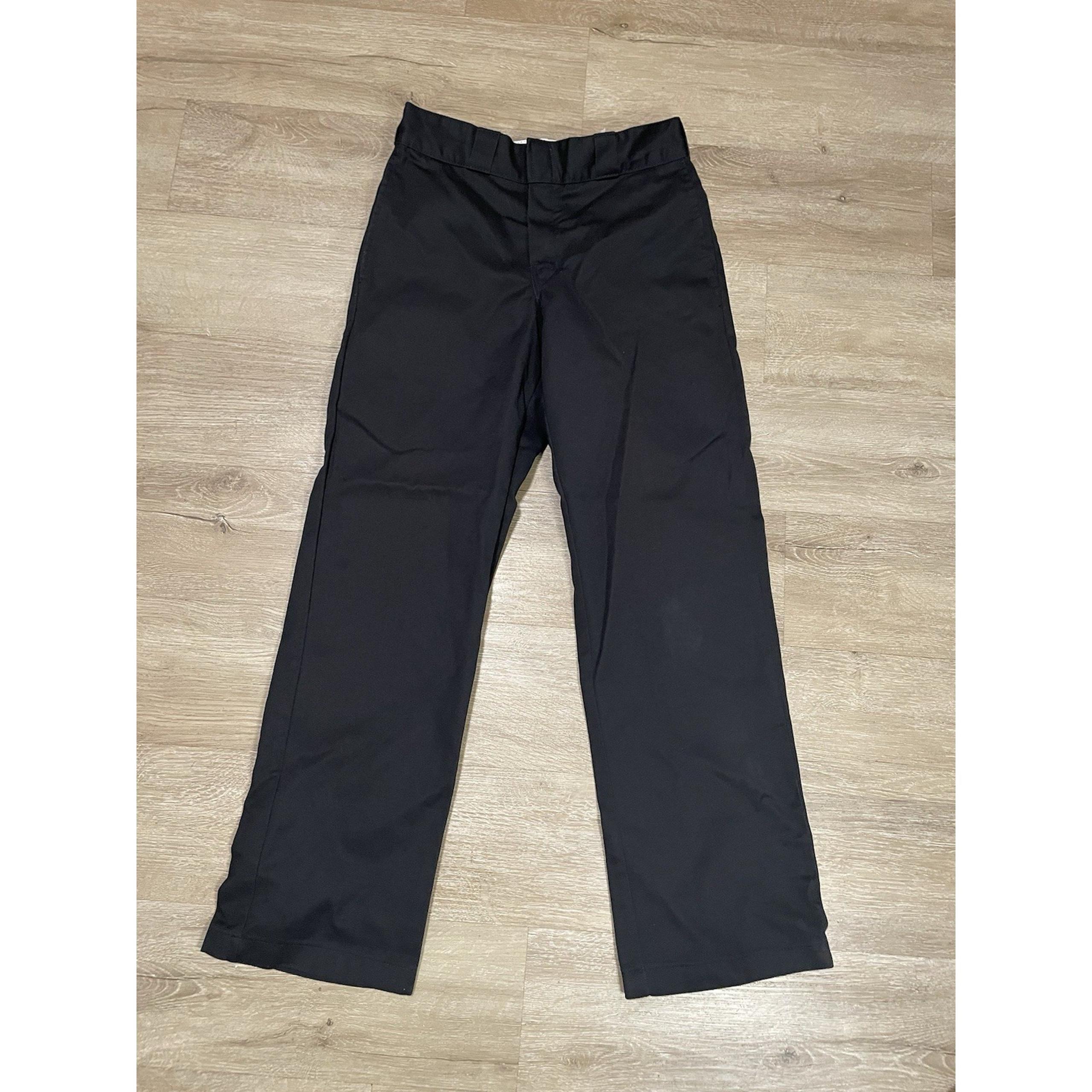 Dickies Cargo 874 Pants Mens Size 30x30 Black Relaxed Straight Fit Workwear