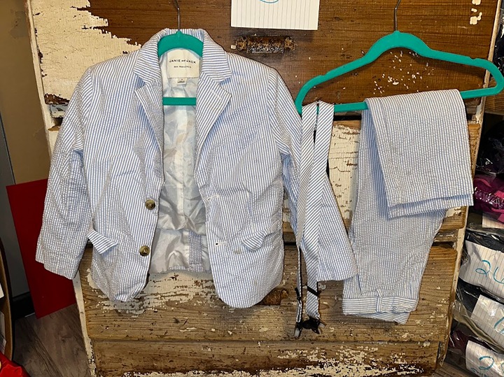 Janie and Jack Boys Suit Set Size 5