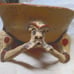 Vintage Pre Colombian Footed Bowl
