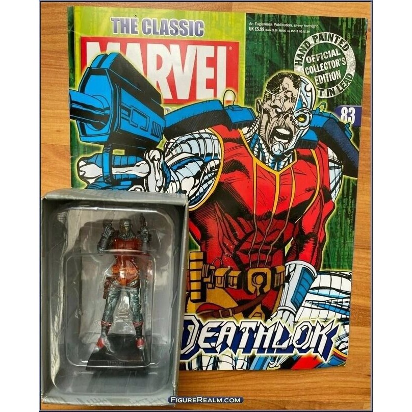 Eaglemoss 1:16 Classic Marvel Figurine w/Book: Deathlok #83
