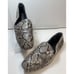 Vince Paz Snake Print Leather Slip On Flat Sz 6