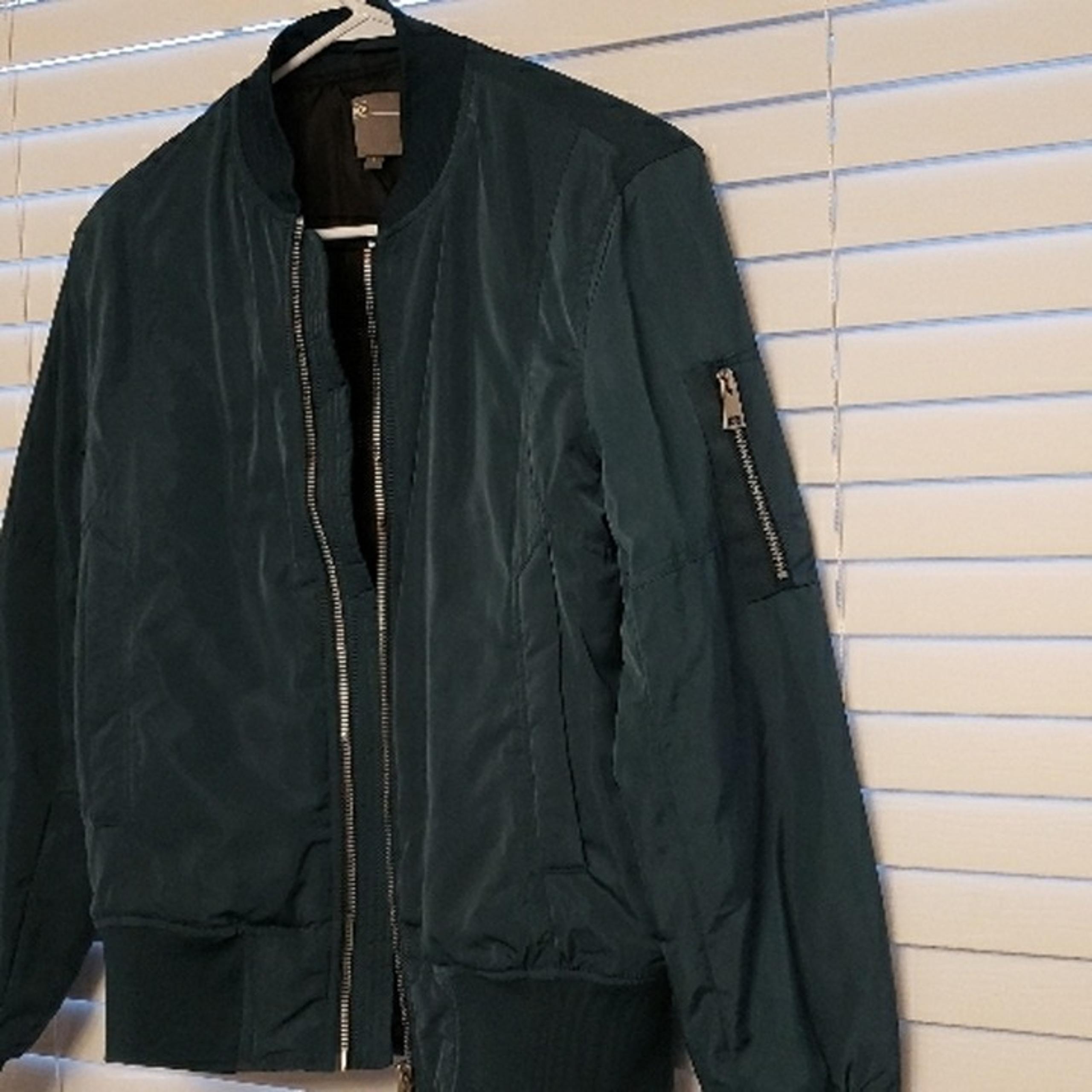 ASOS Green Bomber Jacket Mens Size Small
