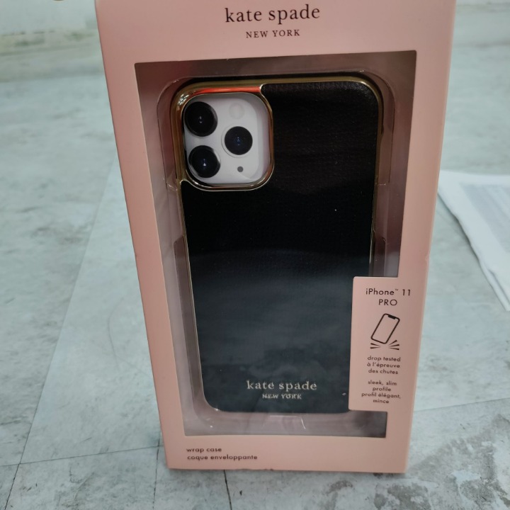 Iphone 11 Pro Protective Hard Case Black and Gold