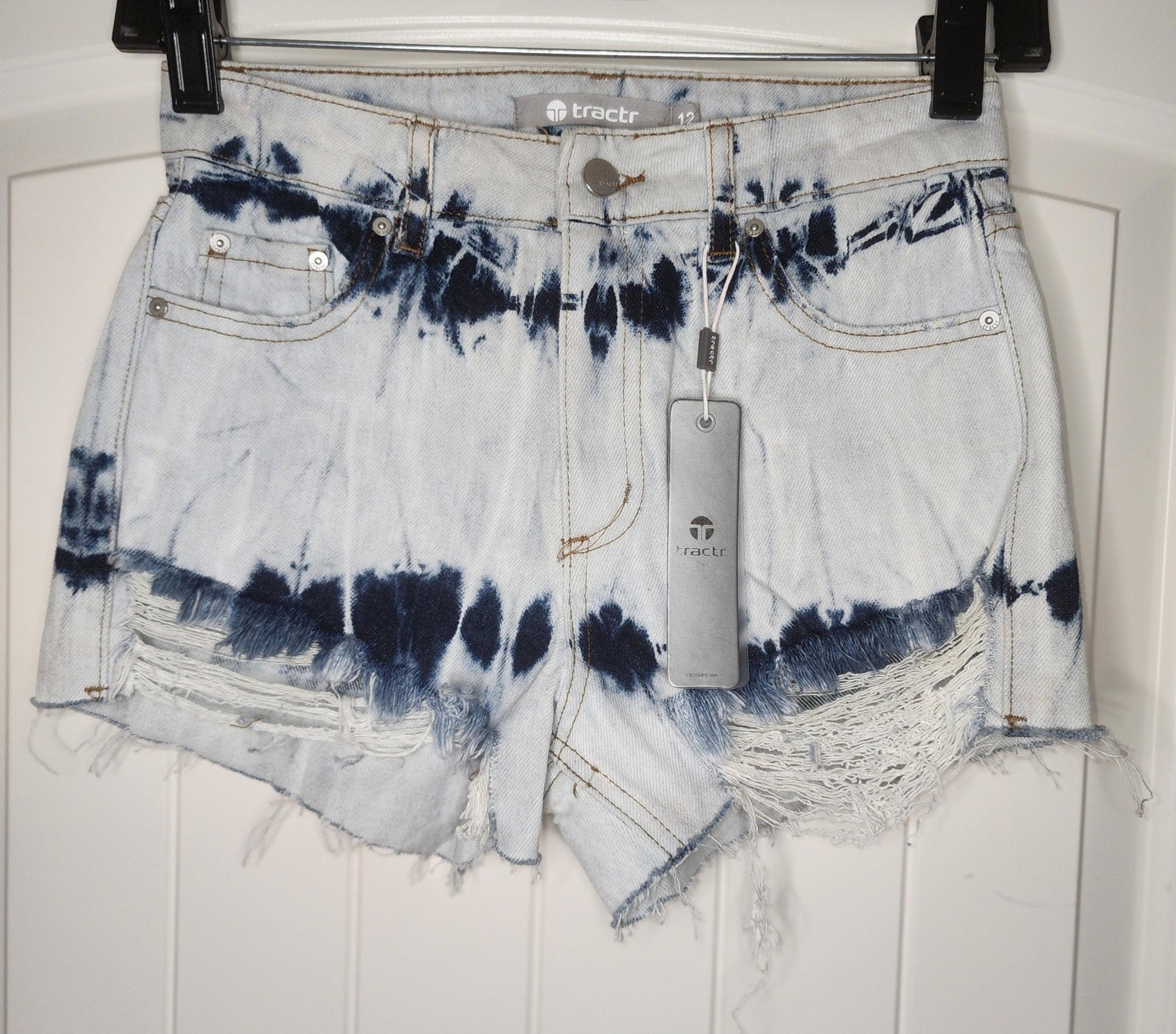 NWT Girl's Tractr cutoff shorts Size 12