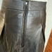 BOD & CHRISTENSEN Sissy Smooth Leather Flare Midi Skirt