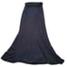 NWOT Stretchy, Soft, Long Solid Black Maxi Skirt Ankle Length RollaCoster Size M