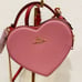 Coach C6952 Heart Women's Crossbody Bag - Pink