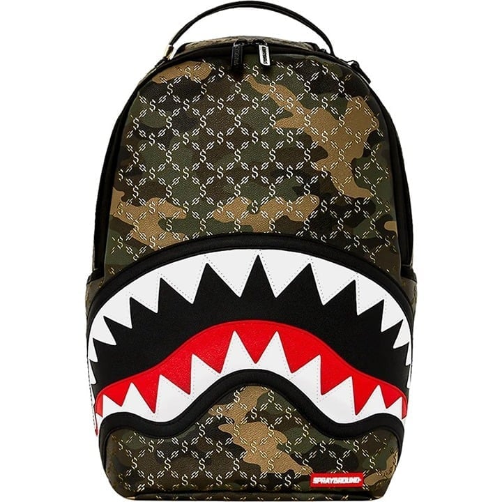 Sprayground - Pattern Over Camo Dlxsv Backpack