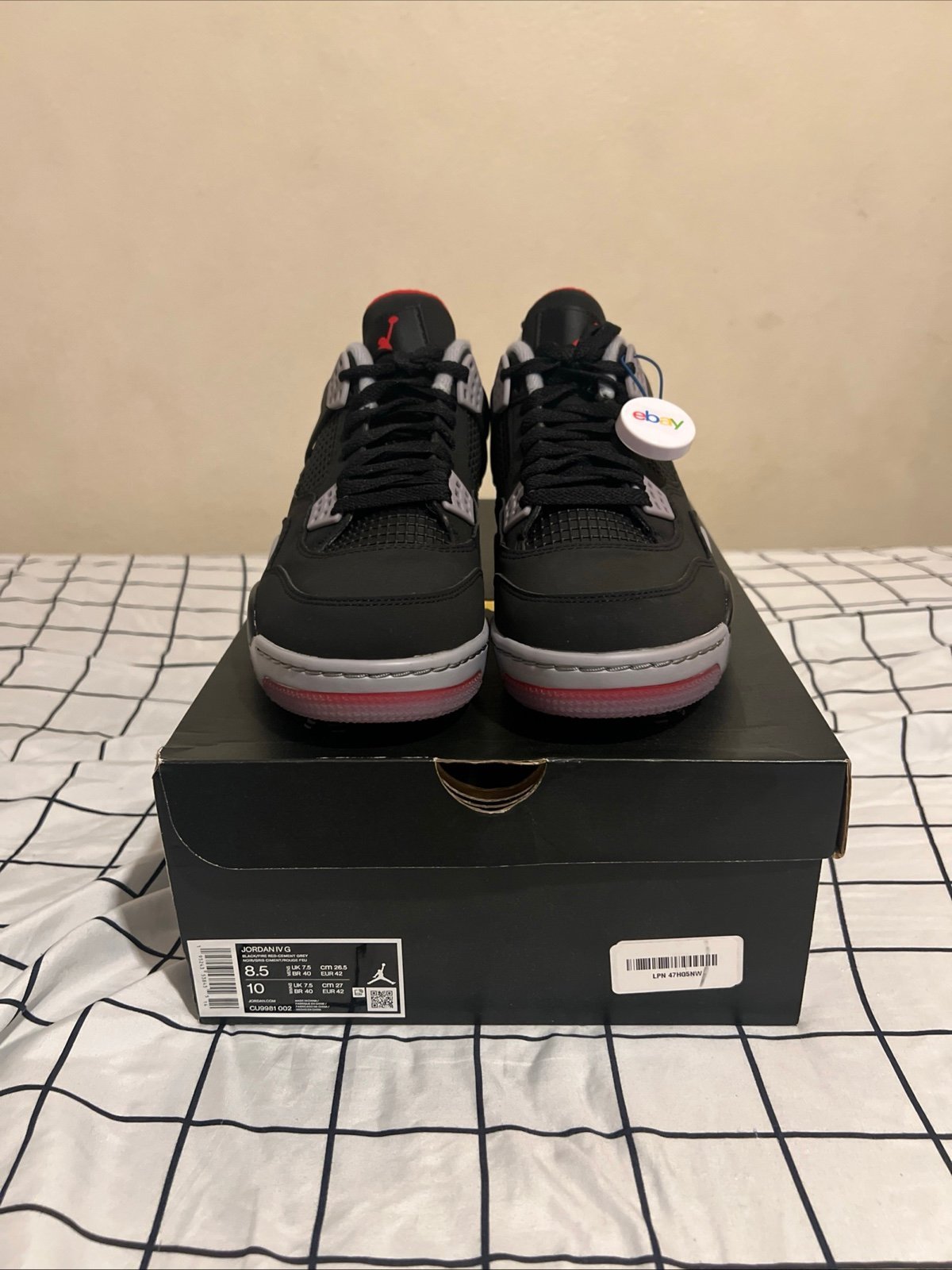 Nike Air Jordan 4 golf bred bundle