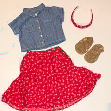 American Girl, Girl of Today, Red Skirt Play Outfit #2