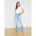 L’Agence Selma Flare Leg High Rise Denim Blue Jeans Size 27