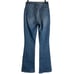L’Agence Selma Flare Leg High Rise Denim Blue Jeans Size 27