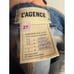 L’Agence Selma Flare Leg High Rise Denim Blue Jeans Size 27