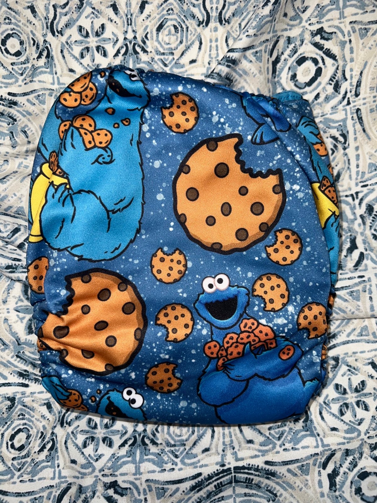 Cookie Monster sweet cheeks
