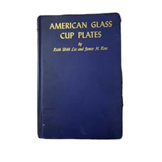 American Glass Cup Plates by Webb, Lee|Rose, James H.