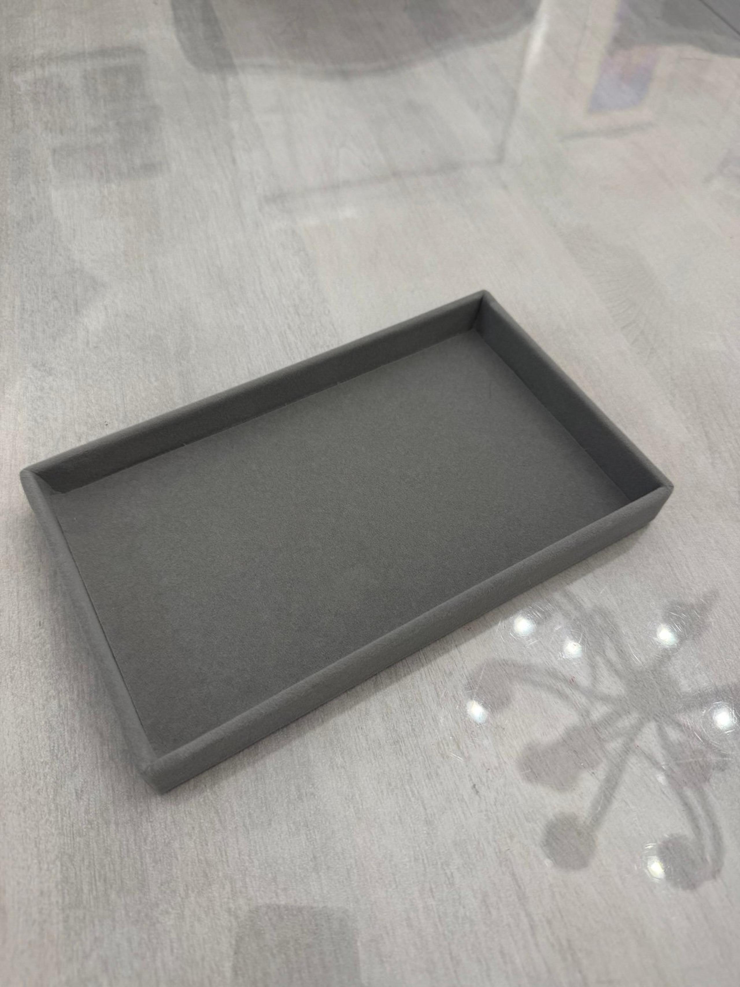 NWOT Velvet Jewelry Box Tray Drawer Insert for Necklaces, Earrings, Bracelets