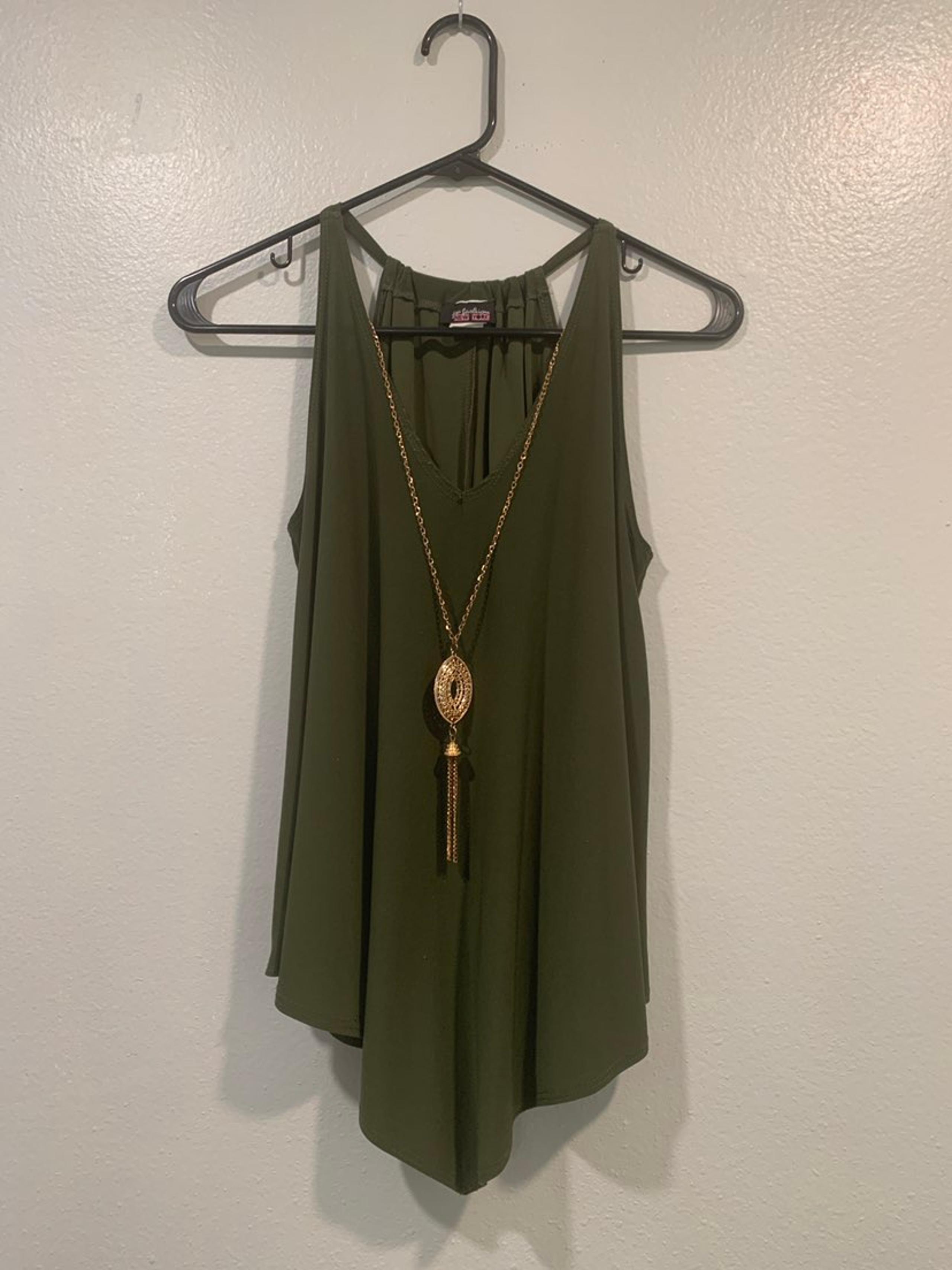 Army Green Tank top