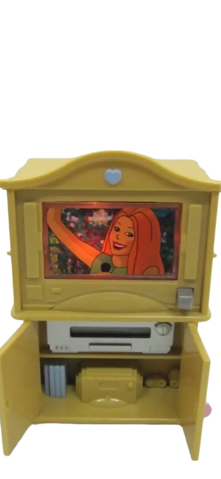 Fisher Price Loving Family Dollhouse Lights sounds music TV Television DVD Video