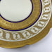 Royal Art Guild Gold & Royal Blue & White Single Plate