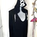 Womens Corset Hoodie Size XS Black White Lace Up Shirt Bow Coquette Whimsygoth S