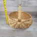 Vintage Buttocks Basket 1931 Farmer High School Brass Placard Gather Egg Easter