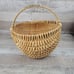 Vintage Buttocks Basket 1931 Farmer High School Brass Placard Gather Egg Easter