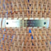 Vintage Buttocks Basket 1931 Farmer High School Brass Placard Gather Egg Easter