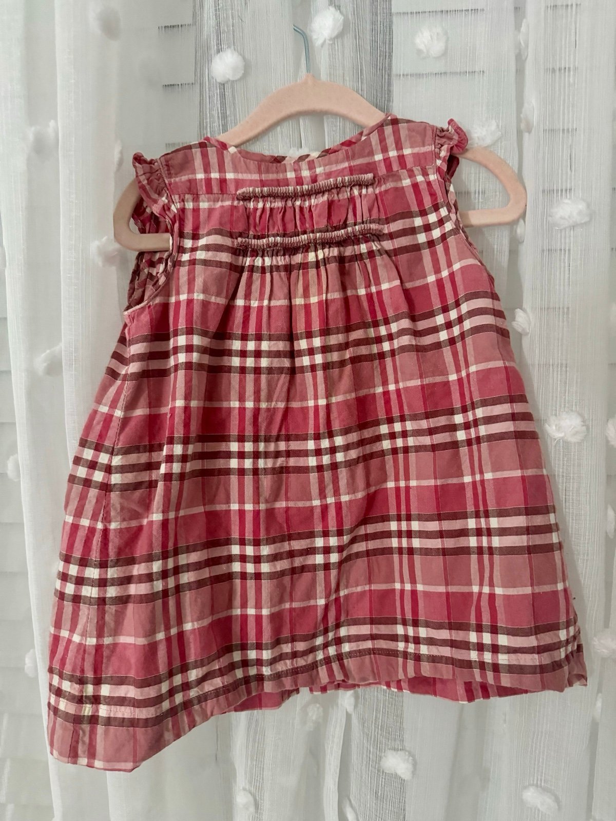 Authentic Burberry Dress - 12 months