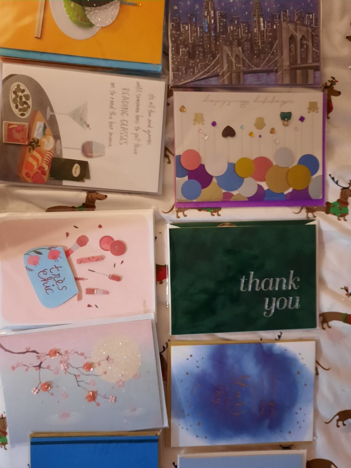 PAPYRUS GREETING CARDS CHRISTMAS