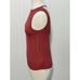 Good American Women's The Easy Breezy Open-Back Tank Top Hibiscus Size 0 XS