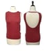 Good American Women's The Easy Breezy Open-Back Tank Top Hibiscus Size 0 XS