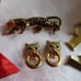 TIGER VINTAGE BROOCH WITH CRYSTALS
