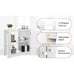 24 Bathroom Vanity Cabinet Single Wood Vessel Sink Top Sink Cabinet Modern