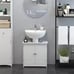 24 Bathroom Vanity Cabinet Single Wood Vessel Sink Top Sink Cabinet Modern