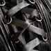 Black leather corset Fredericks oh Hollywood