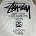 Stussy Worldwide Tour White Tank Top Men’s Sz 2XL NEW NWOT %100 Authentic