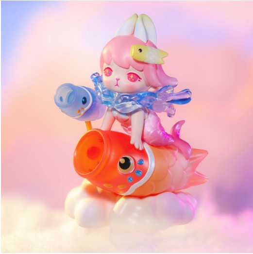 Pop Mart Figure: Bunny Flying Carp Flags (New)