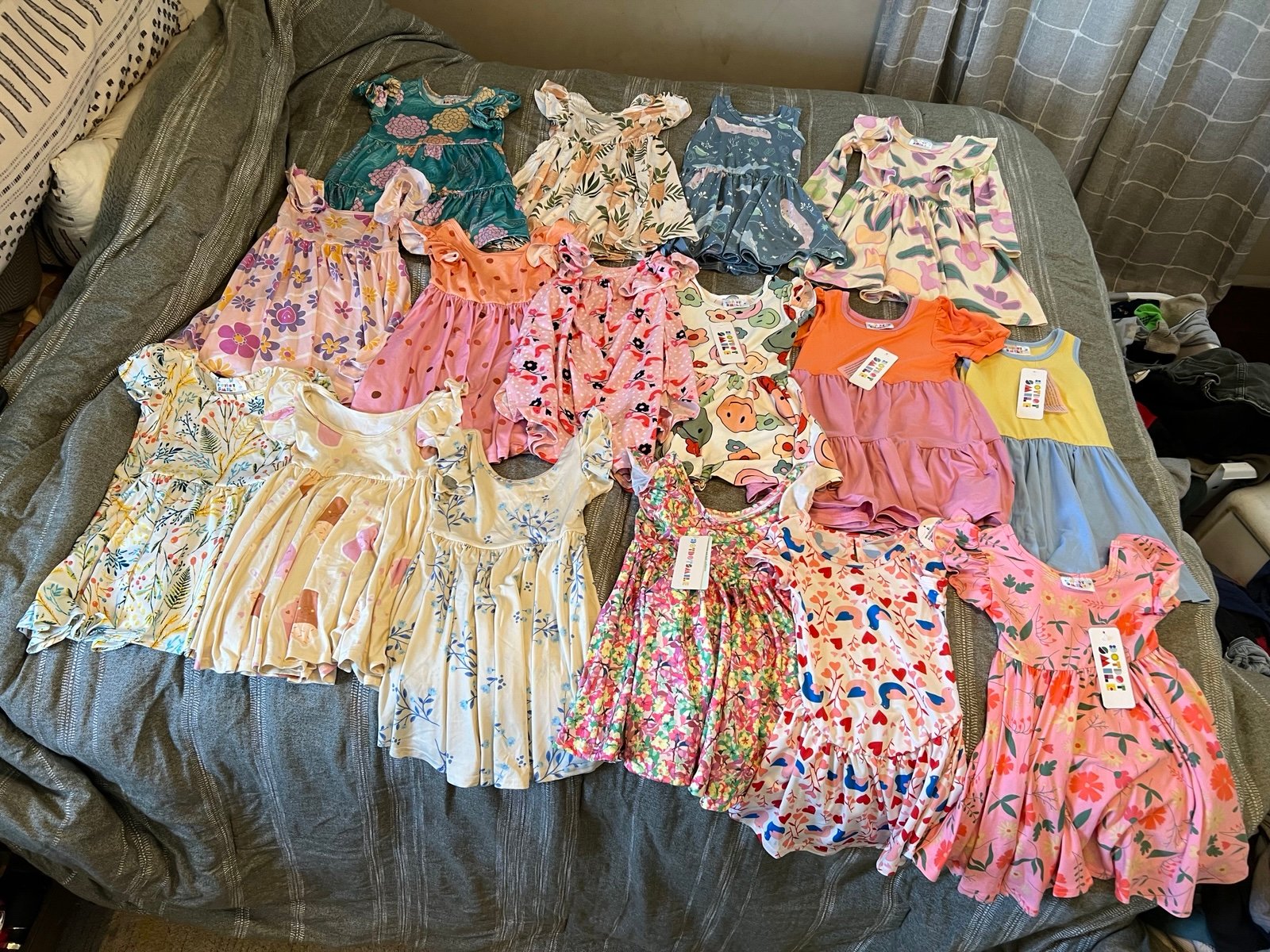 16 DotDotSmile dresses size 2T