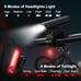 Bike Lights, 9000 Lumens Bike Headlight for Night Riding, Upgrade Waterpro