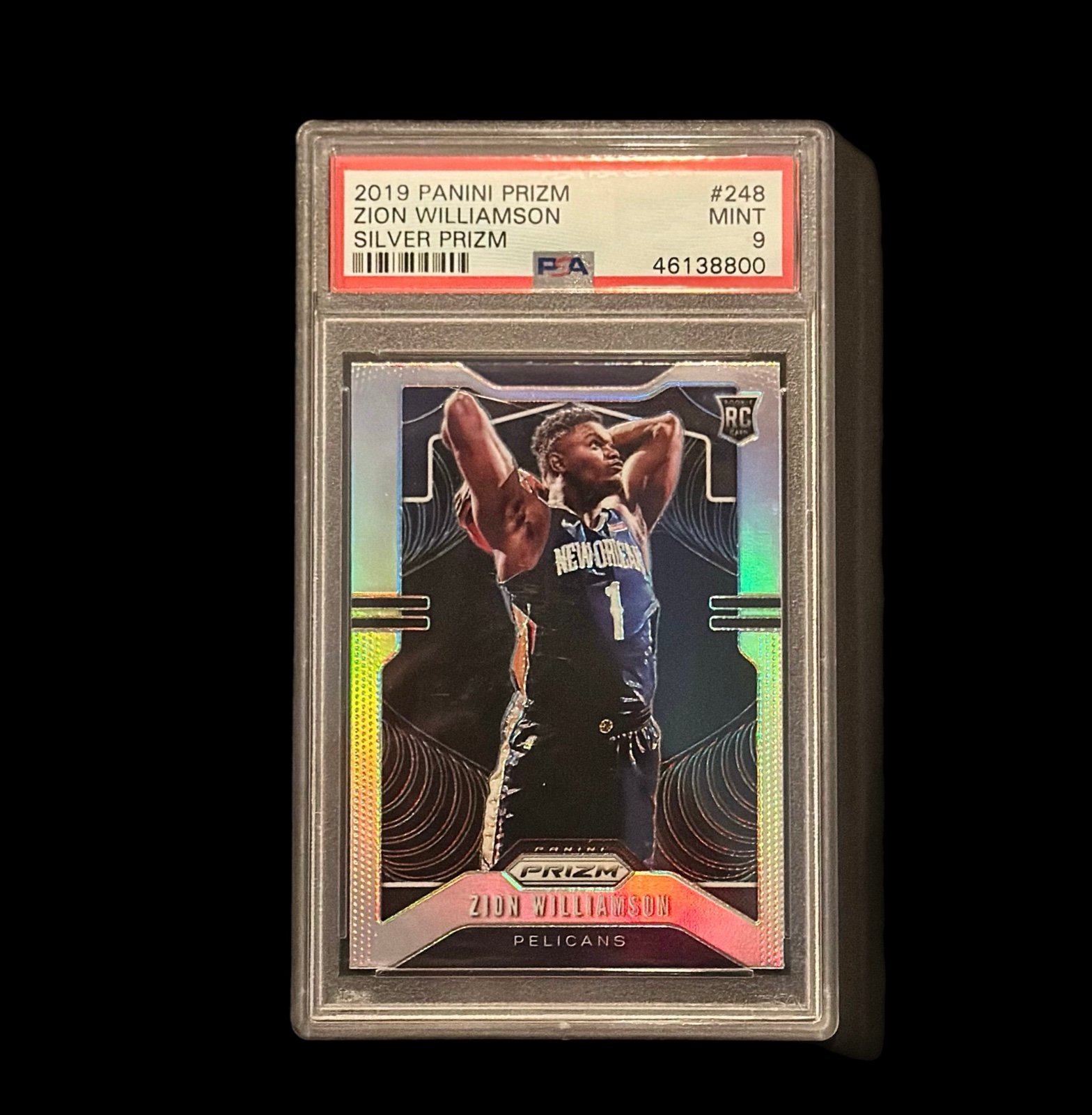 Rookie ZION WILLIAMSON PSA GRADED 9
