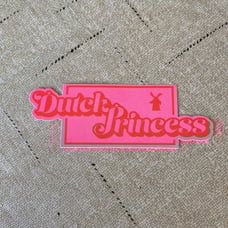 RARE DUTCH PRINCESS STICKER