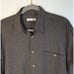 NEW Pierre Cardin Men's Brown Small Check 100% Cotton Dress Shirt Size Medium