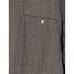 NEW Pierre Cardin Men's Brown Small Check 100% Cotton Dress Shirt Size Medium